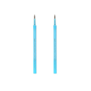 Legami - Set de 2 recambios para bolígrafos de gel Lovely Friends - Tinta azul cielo