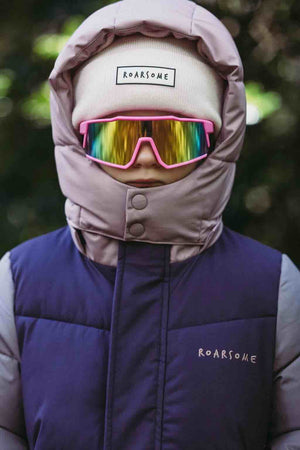 Roarsome - Lila/Blanco - Gafas de Sol