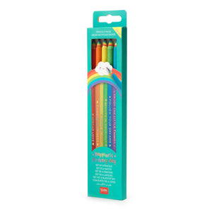 Legami - Set de 6 lápices de grafito HB hechos de papel reciclado