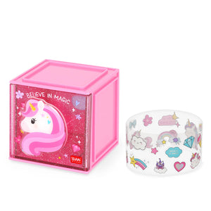 Legami - Caja de Almacenamiento Apilable para Escritorio - Cutie Cube