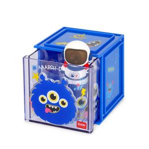 Legami - Caja de almacenamiento de escritorio apilable - Cutie Cube
