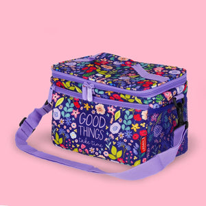 Legami - Bolsa térmica de 7,7 l - Flores - Bolsa térmica