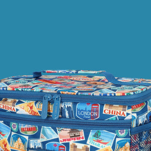 Legami - Bolsa de Almuerzo de 7.7 l - Pegatinas de Viaje - Bolsa de Almuerzo