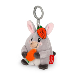 Legami - Llavero de Peluche Burro - ¡Tiny Súper Suave!