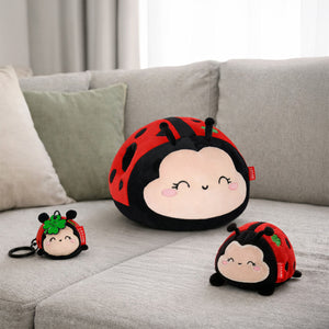 Legami - Llavero de Peluche Mariquita - ¡Súper Suave y Diminuto!