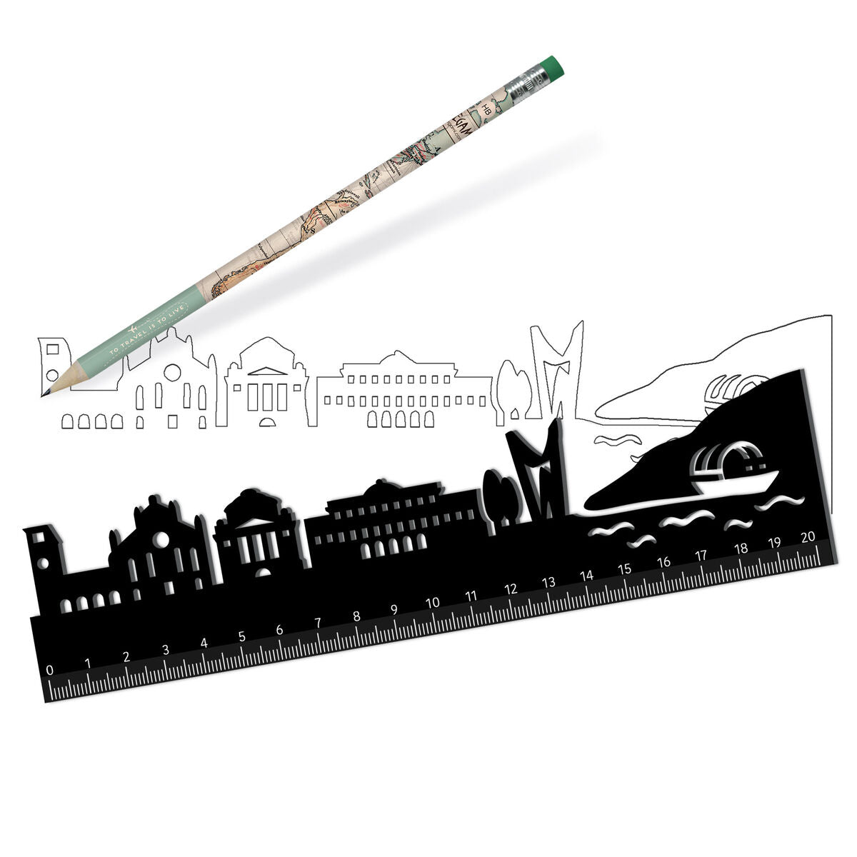 Legami - Ruler con Como Skyline - Follow Skyline