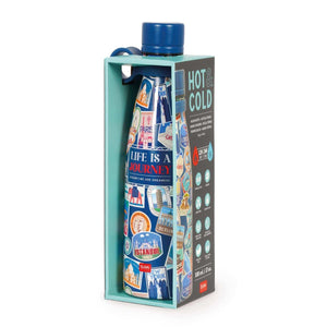 Legami - Termo de 500 ml - Adhesivos de Viaje - Frío y Caliente
