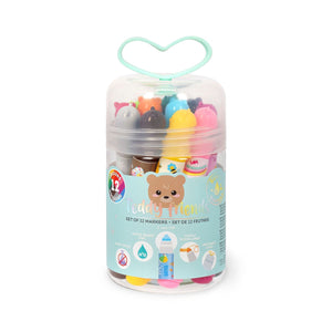 Legami - Set de 12 marcadores - Teddy Amigos