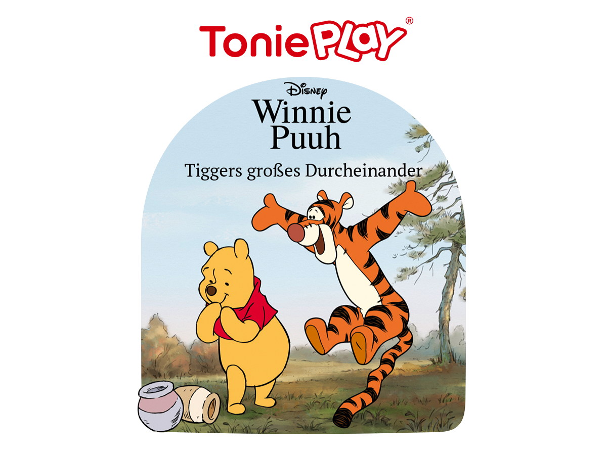 Tonies - Alemán Disney Winnie the Pooh: La Gran Confusión de Tigger - Tonieplay