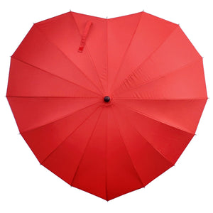 Legami - Paraguas con forma de corazón - Rojo - I Love You Umbrella