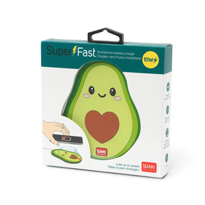 Legami - Cargador inalámbrico para smartphone de aguacate - Súper rápido