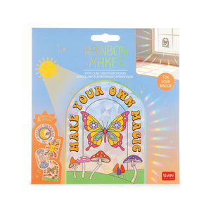Legami - Juego de 4 pegatinas estáticas de Suncatcher para ventanas - Rainbow Maker