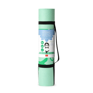 Legami – Esterilla Antideslizante de Fitness Panda – Strike a Pose