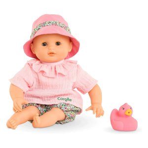 Corolle - Mi primer bebé - Bébé bain Coralie | Rosa claro