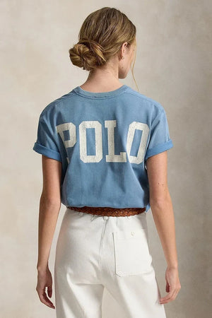 Camiseta de algodón para mujer Polo Ralph Lauren