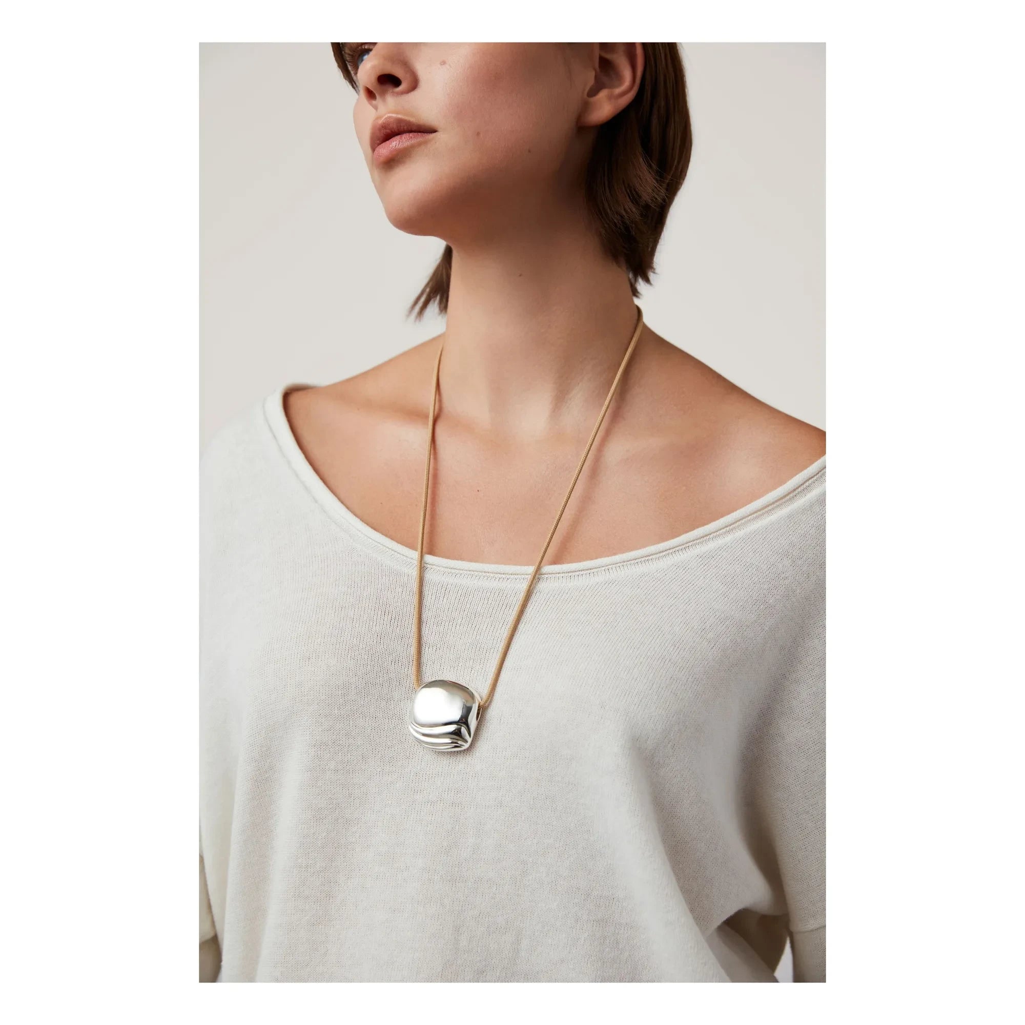 Jenny Bird - Collar Rue Halat | Plateado
