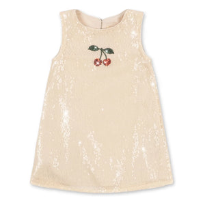 Konges Sløjd - Vestido de lentejuelas Aries | Beige