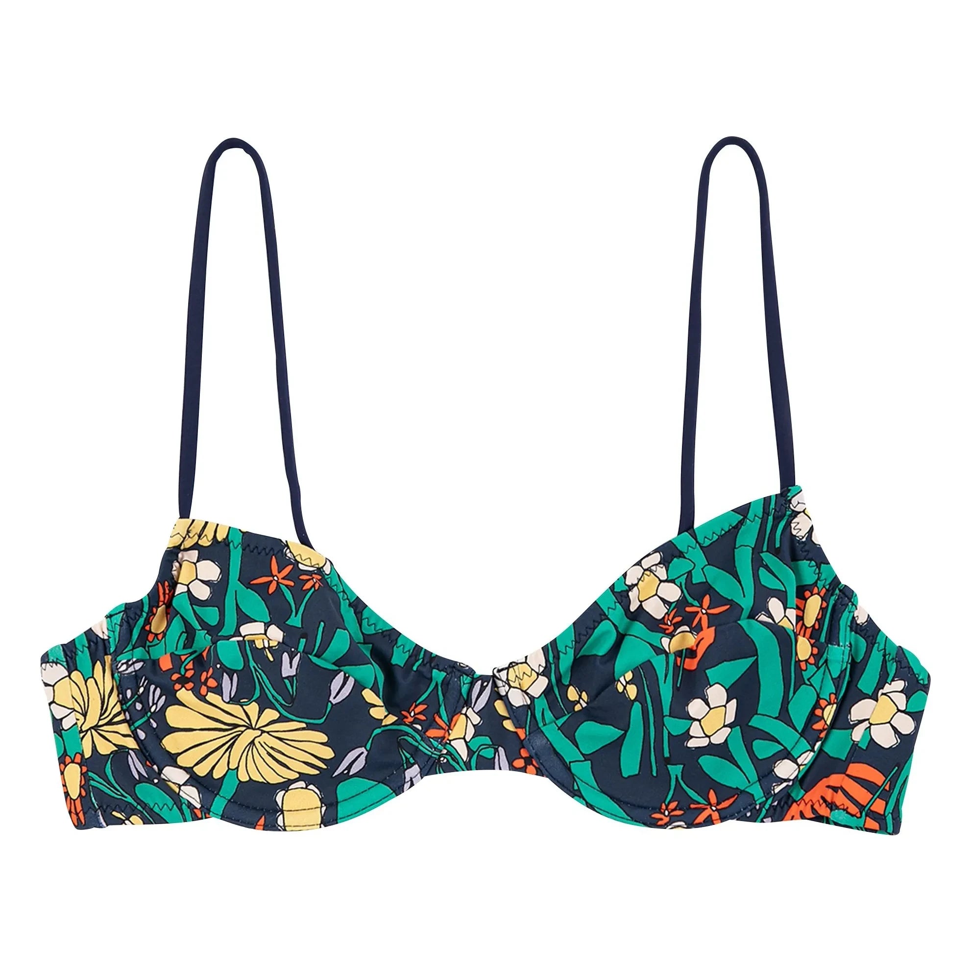 Bobo Choses - Parte superior de bikini Color Herbalist | Verde