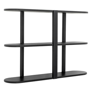 Bloomingville - Vicente raf L80 cm | Negro