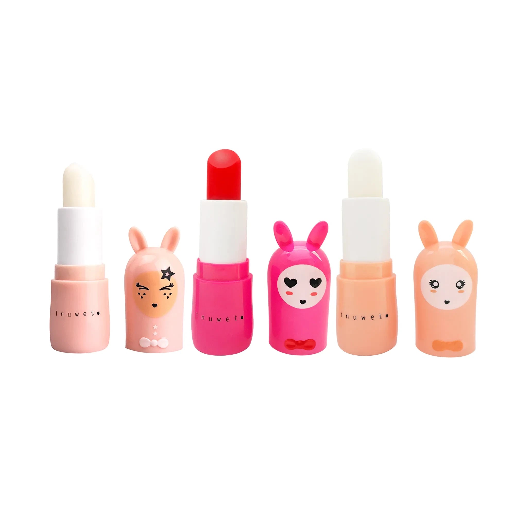 Inuwet - Trío Bálsamo Labial Ultra Rojo