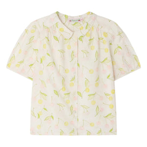Bonpoint - Camisa de popelín de algodón orgánico Adele | Crudo