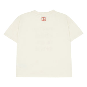 The Campamento - Camiseta oversize Every Child Is An Artist Algodón orgánico | Crudo