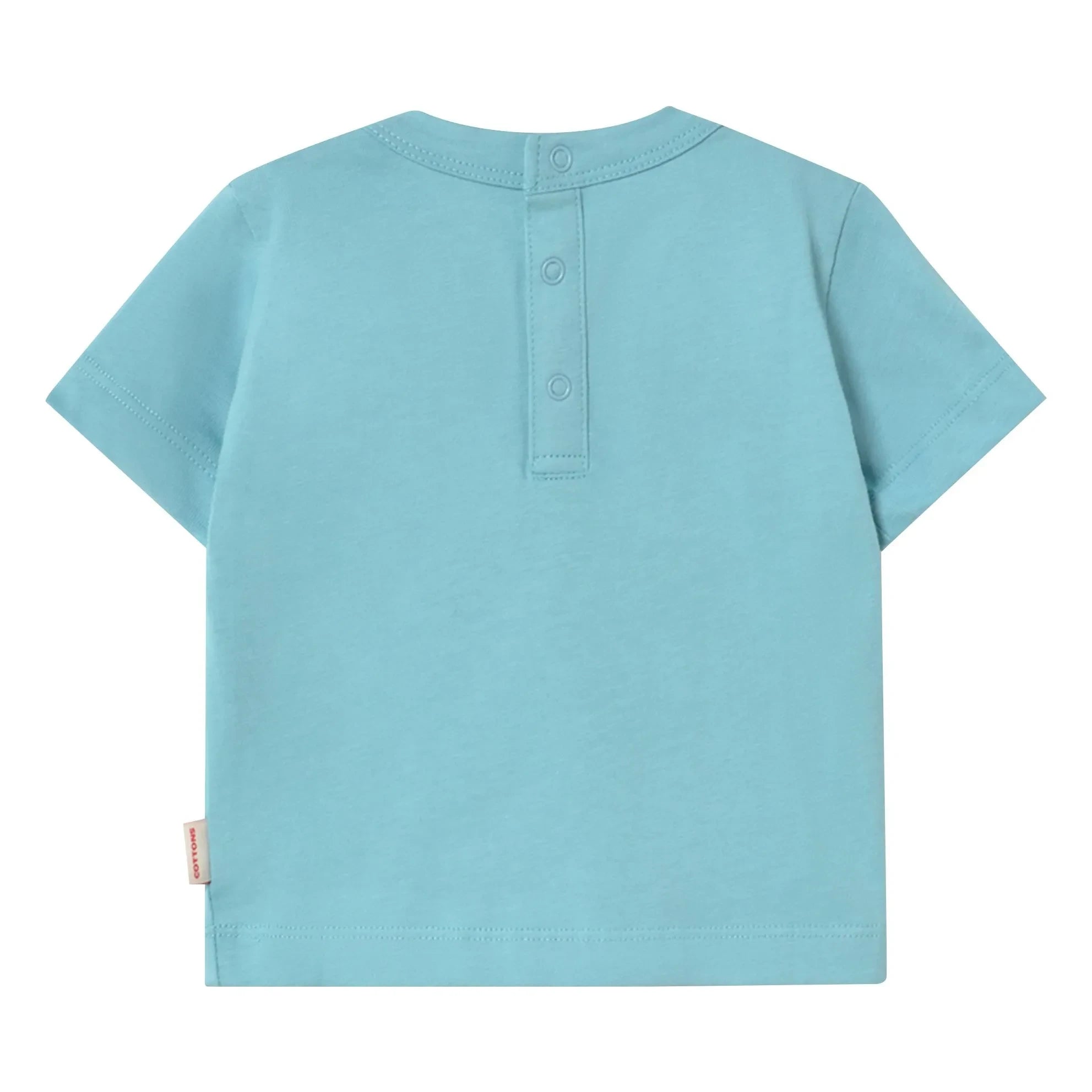 Tinycottons - Camiseta de perro de algodón orgánico | Azul claro