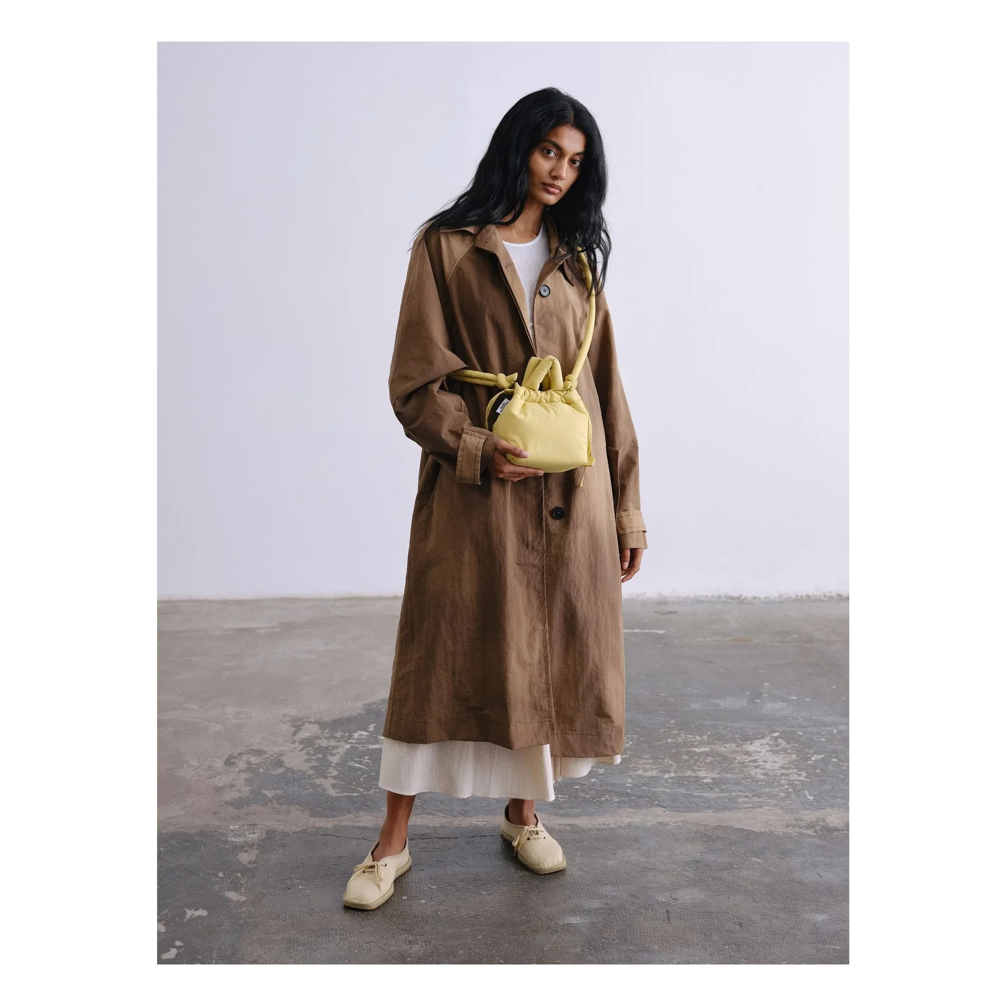 Olend - Bolso suave Micro Ona | Amarillo limón
