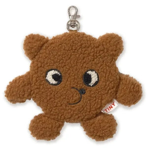 Tinycottons - Llavero de osito de peluche marrón