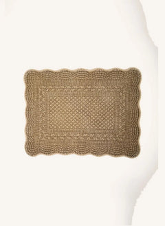 Olsson & Jensen - Delphine Individuales - Set de 4 | Marrón topo
