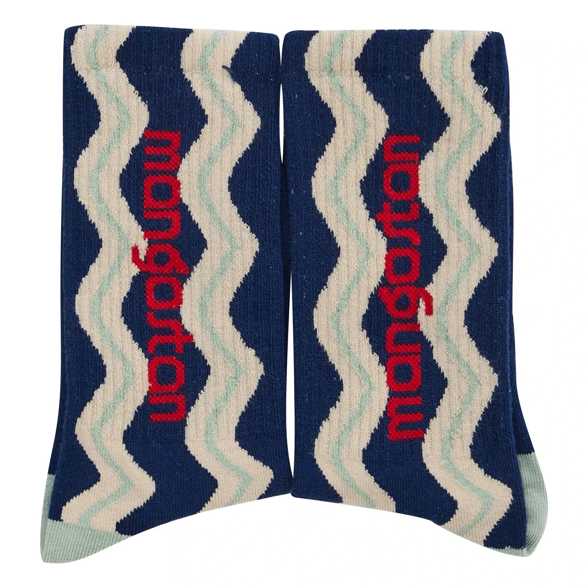 Maison Mangostan - Calcetines Wave | Azul