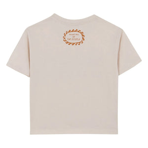 birinit - Camiseta de algodón orgánico Birinit | Marfil