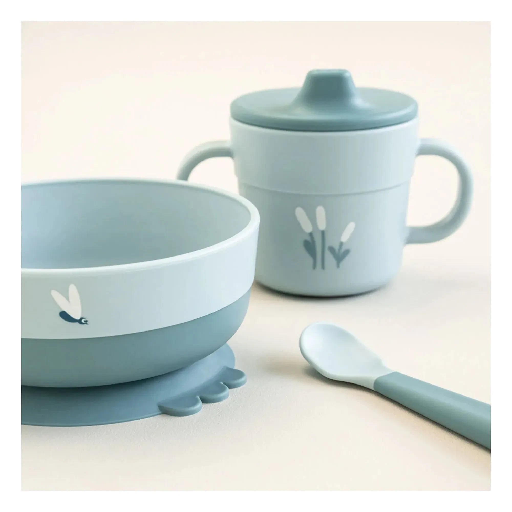 Done by deer - Elphee Set de Comida | Azul