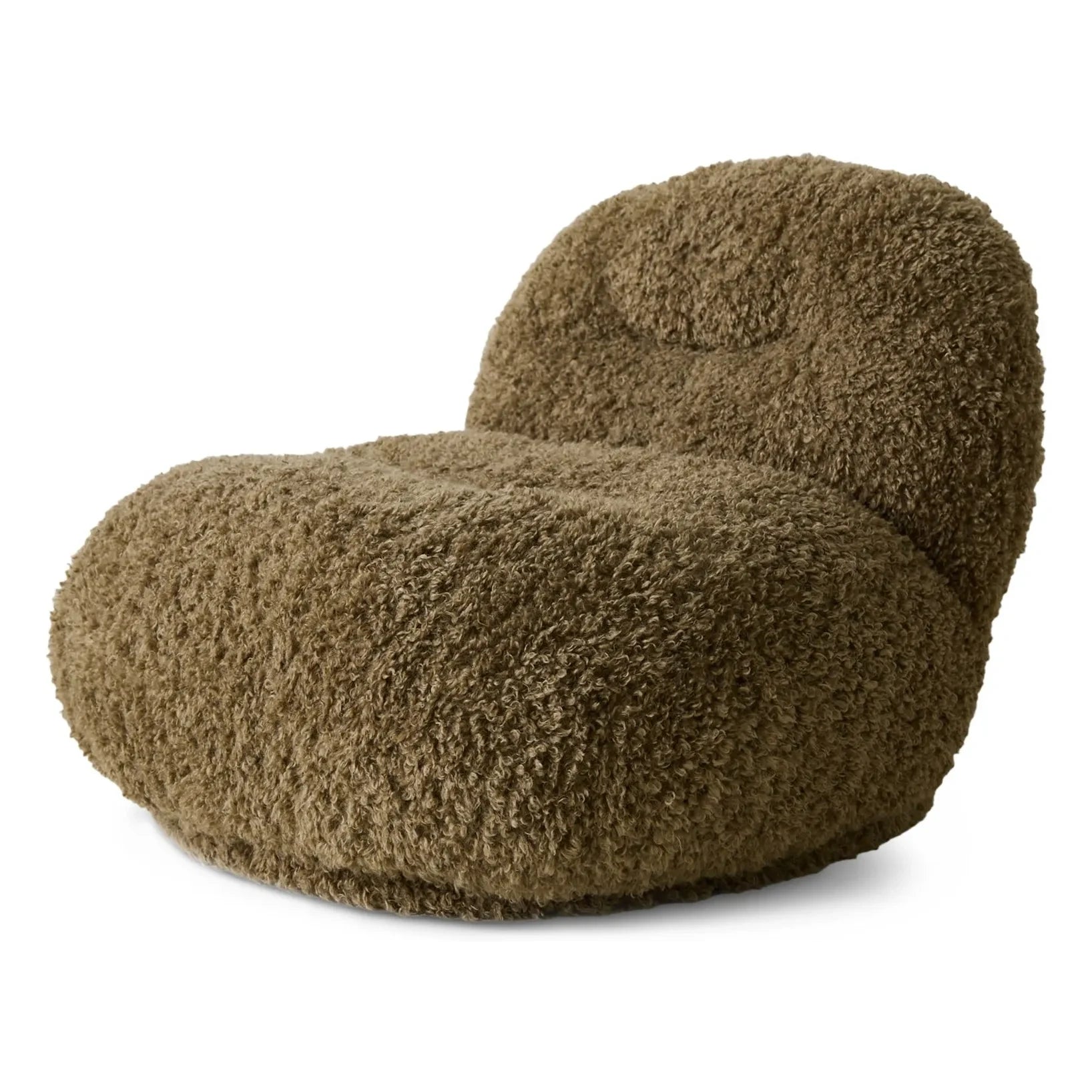 HKliving - Sillón Meloa | Marrón topo