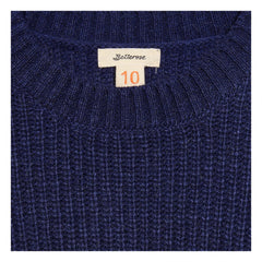 Bellerose - Suéter de cuello redondo Diot | Azul índigo