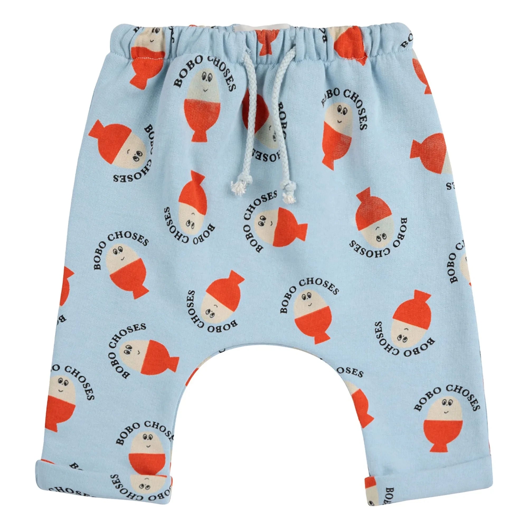 Bobo Choses - Bobo joggers de algodón orgánico | Azul claro