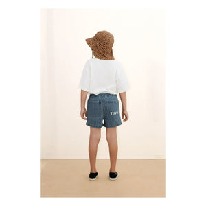 Tinycottons - Camiseta de algodón orgánico Tiny & Tiny | Blanco