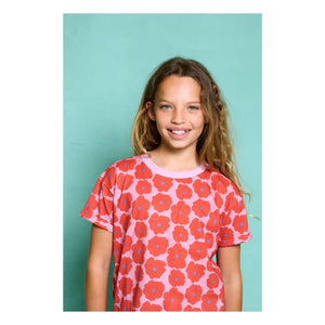 Favorite People - Camiseta Flowery Napoli | Rojo