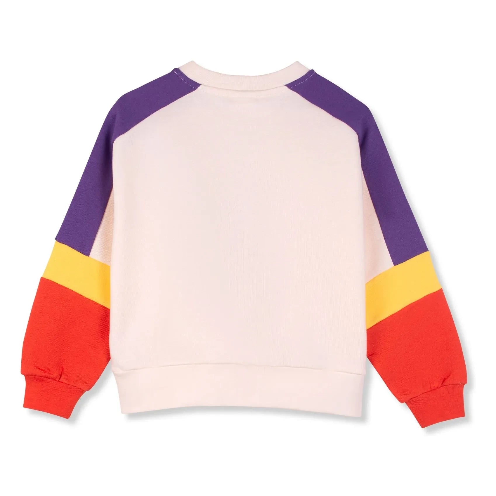 Wynken - Sudadera de algodón orgánico con bloques de color | Crudo