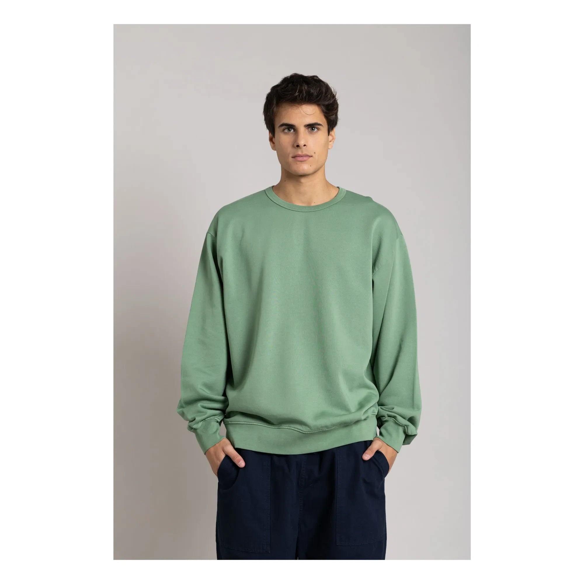 Sudadera de algodón orgánico Smallable Man - Bond | Caqui