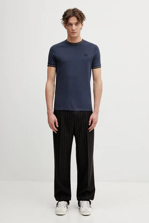 Camiseta de algodón para hombre Fred Perry