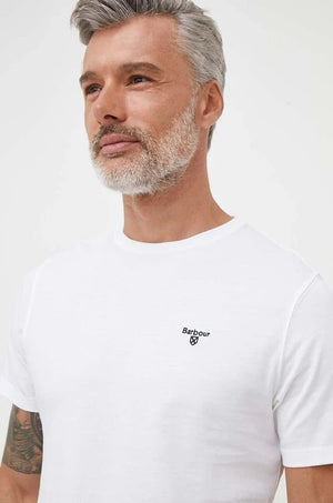 Camiseta básica de algodón Barbour ESSENTIALS para hombre