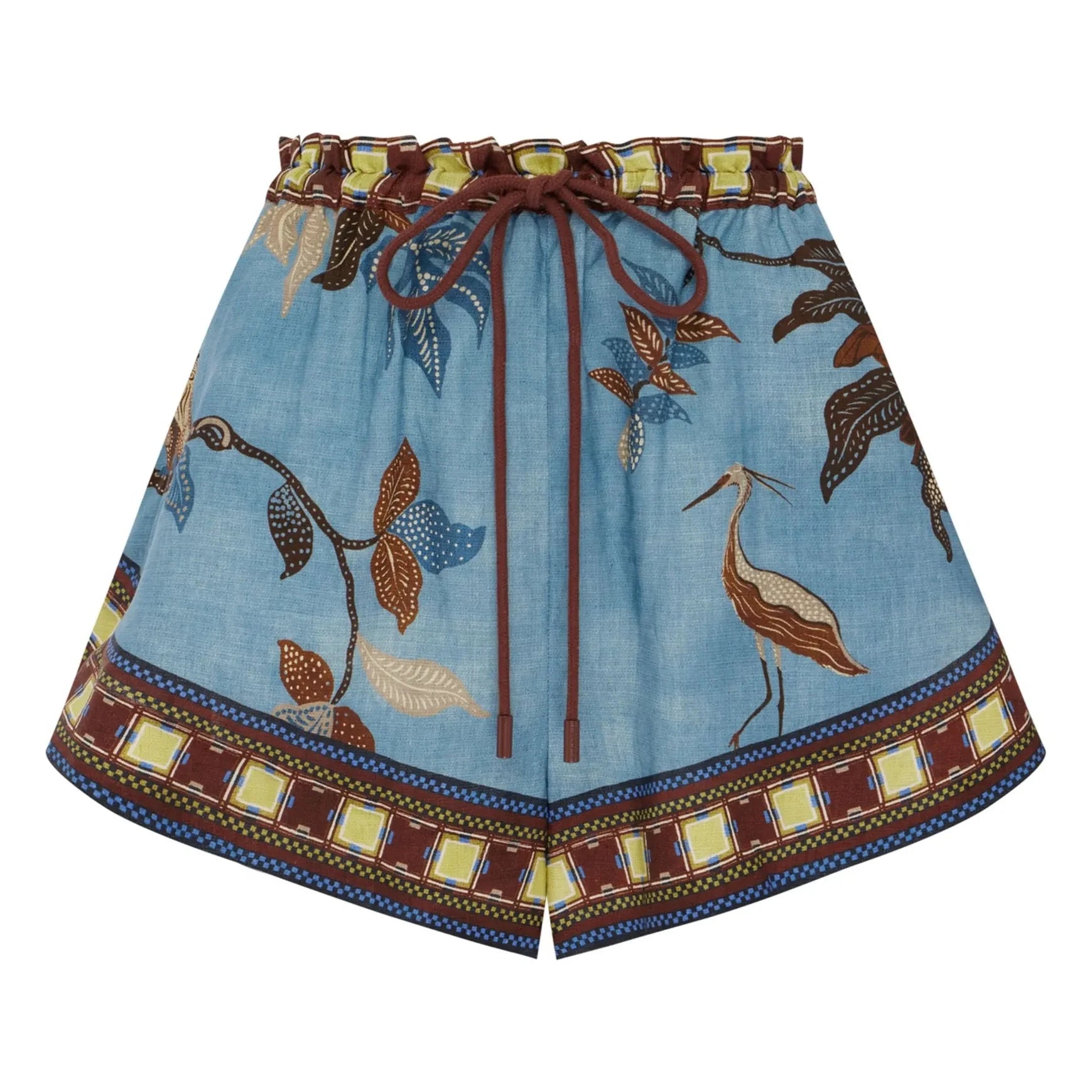 Alémais - Pantalones cortos Georgie de lino | Azul