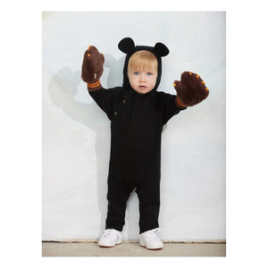 Mini Rodini - Ours Kürk Eldivenler Geri Dönüştürülmüş Lif | Kahverengi