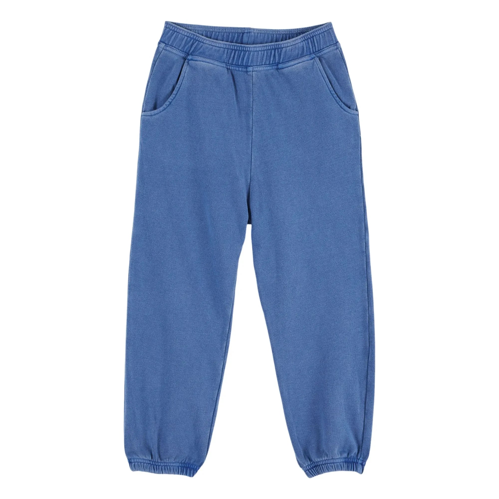 Emile et Ida - Pantalón deportivo de algodón orgánico | Azul