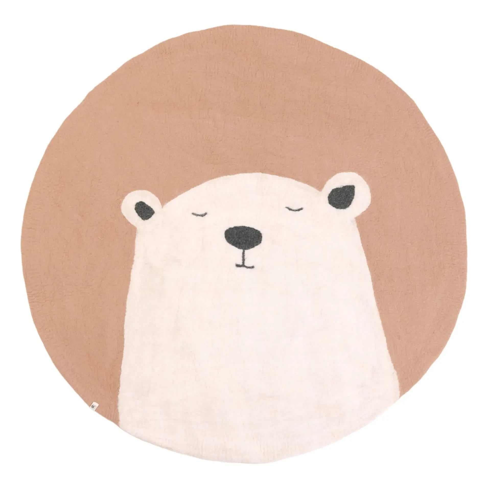 Muskhane - Alfombra de fieltro Pasu Grizzly | Beige