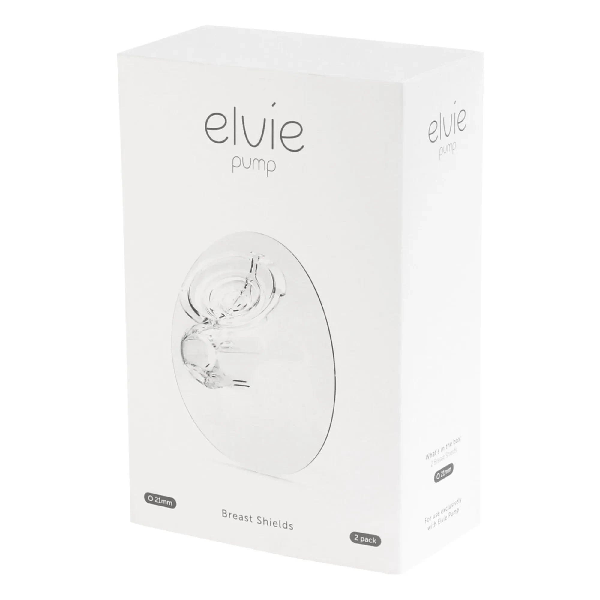 Elvie - Elvie Pump - Protectores de pezón de 21 mm - Paquete de 2