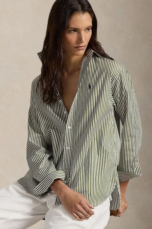 Polo Ralph Lauren Camisa de algodón para mujer