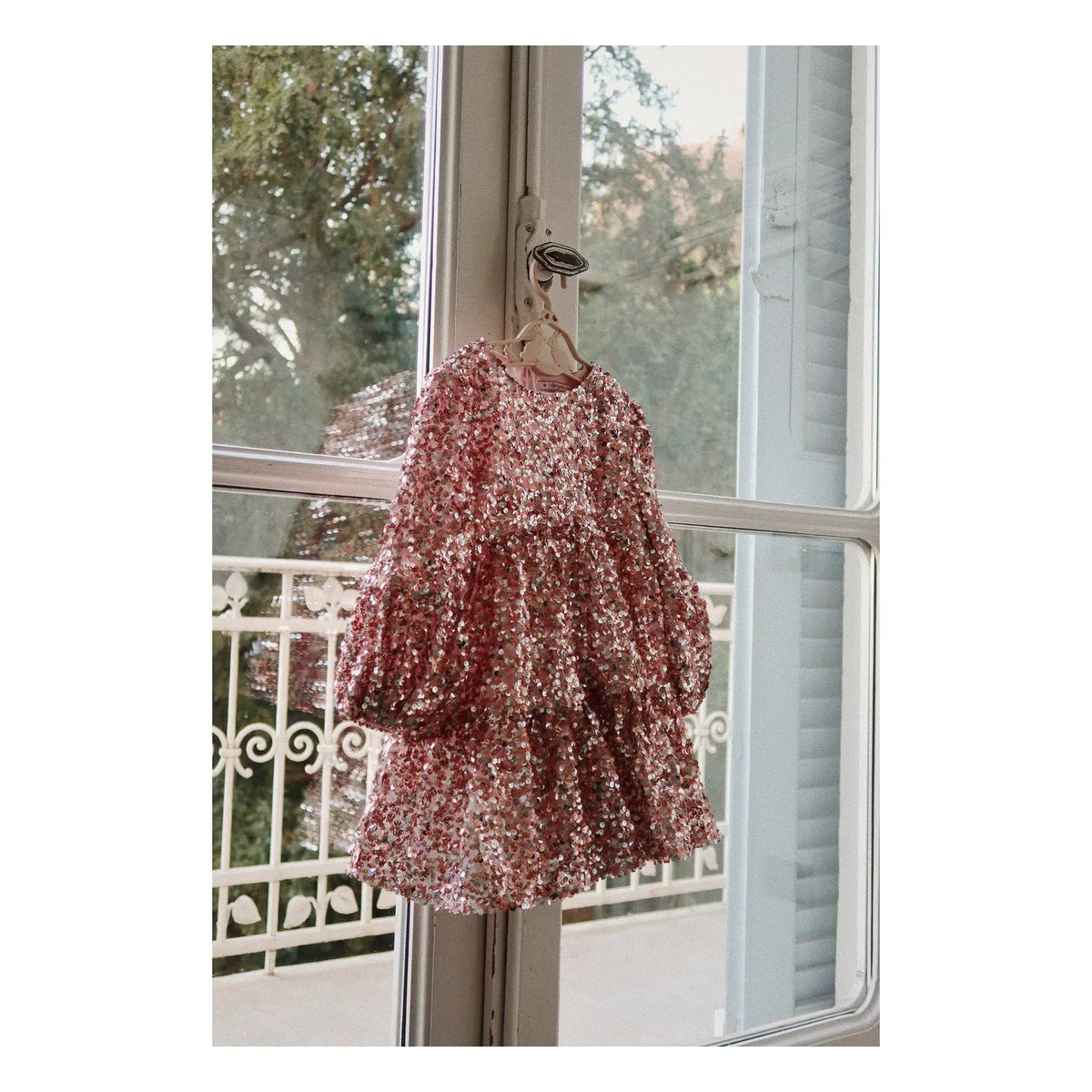 Konges Sløjd - Vestido de lentejuelas lila | Rosa