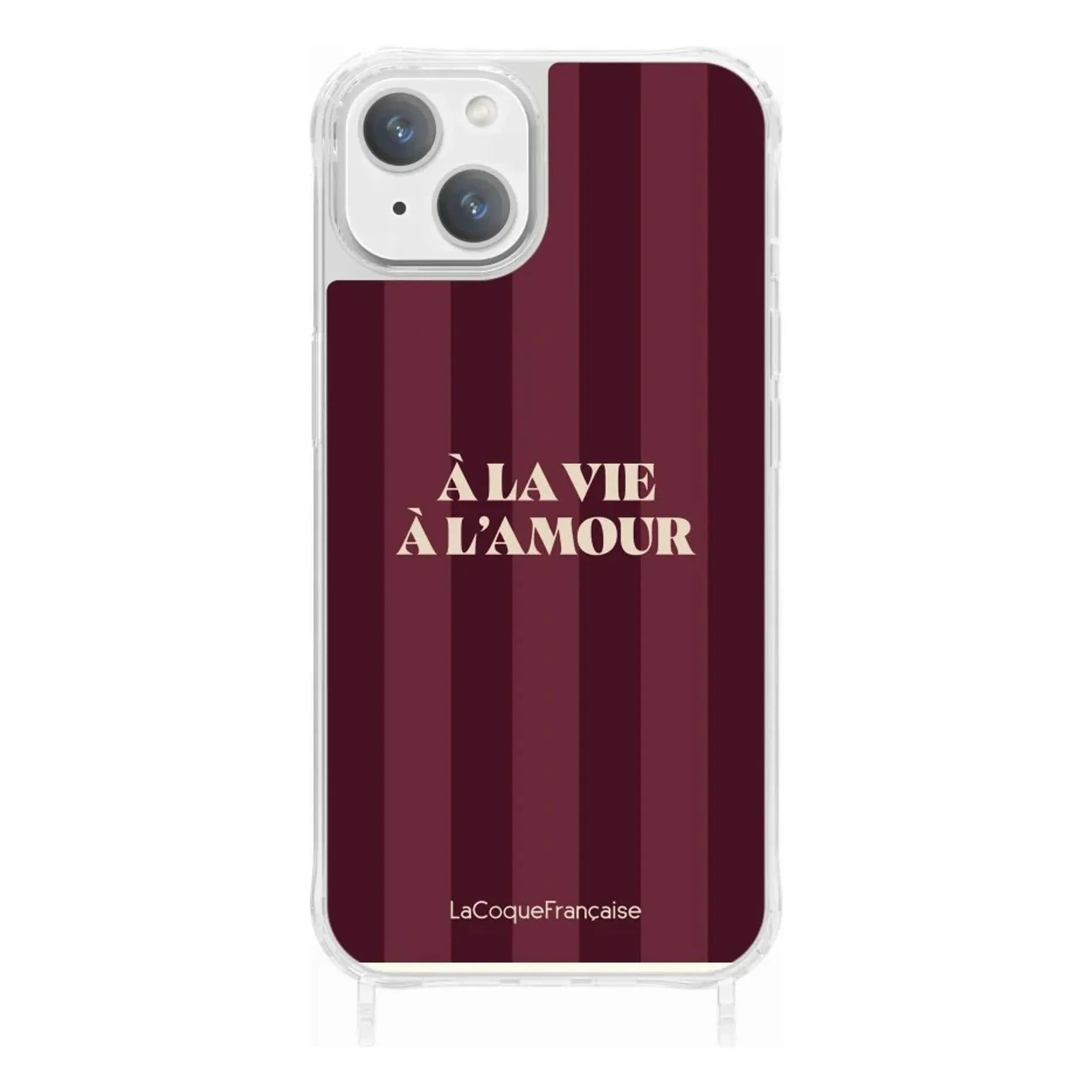 LaCoqueFrançaise - Funda iPhone A La Vie A L'Amour | Burdeos